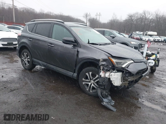 2017 Toyota RAV4 LE with VIN 2T3BFREV5HW595161, listed as a IAAI auction lot 41161747 with 108,839 mi miles. Bid and sale history available at carsss.com. Image 1.
