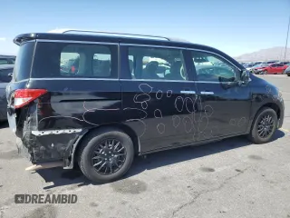 2014 Nissan Quest S with VIN JN8AE2KP7E9102009, listed as a Copart auction lot 52460355 with 153,947 mi miles and Salvage Title. Bid and sale history available at carsss.com. Image 3.