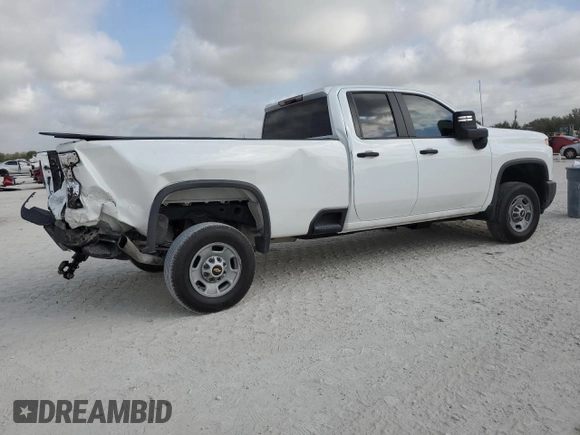 2024 Chevrolet Silverado 1500 with VIN 1GC2WLE79RF258204, listed as a Copart auction lot 44558405 with 11,364 mi miles and Salvage Title. Bid and sale history available at DreamBid. Image 3.