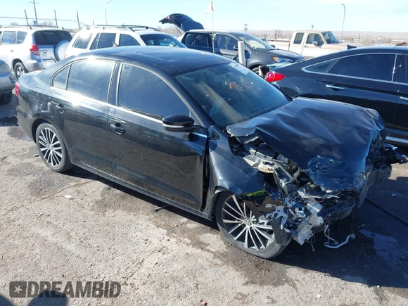 2012 Volkswagen Jetta Sedan SEL w/Sunroof with VIN 3VWLX7AJ1CM376990, listed as a IAAI auction lot 41206594 with 50,906 mi miles. Bid and sale history available at carsss.com. Image 13.