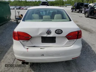 2011 Volkswagen Jetta SE with VIN 3VWDZ7AJ6BM381325, listed as a Copart auction lot 52987185 with 151,208 mi miles and Salvage title. Bid and sale history available at DreamBid. Image 6.