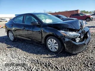 2025 Nissan Sentra S with VIN 3N1AB8BV3SY218578, listed as a Copart auction lot 48521795 with 8,200 mi miles and Salvage Title. Bid and sale history available at DreamBid. Image 4.