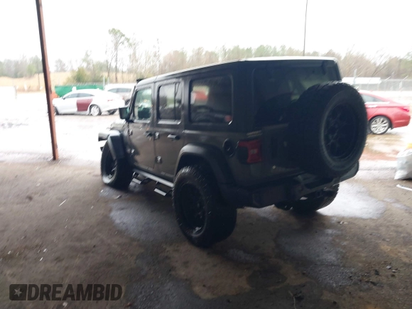2020 Jeep Wrangler Unlimited Sport S z VIN 1C4HJXDG1LW103364, wystawiony jako IAAI lot #41541954 z przebiegiem 57 735 mil mil oraz . Historia ofert i sprzedaży dostępna na DreamBid. Obrazek 3.