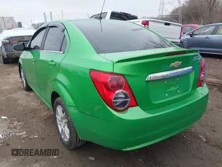 2015 Chevrolet Sonic LT with VIN 1G1JC5SH5F4128952, listed as a IAAI auction lot 41565455 with 125,868 mi miles and . Bid and sale history available at DreamBid. Image 3.