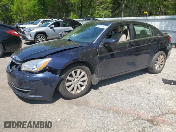 2012 Chrysler 200 Touring z VIN 1C3CCBBB3CN189625, wystawiony jako Copart lot #52030465 z przebiegiem 245 535 mil mil oraz Szkoda całkowita • Salvage title. Historia ofert i sprzedaży dostępna na DreamBid. Obrazek 1.