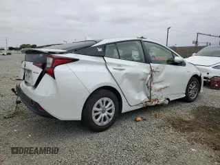 2021 Toyota Prius L Eco z VIN JTDKAMFU6M3140307, wystawiony jako Copart lot #58436795 z przebiegiem 53 151 mil mil oraz Szkoda całkowita • Salvage title. Historia ofert i sprzedaży dostępna na DreamBid. Obrazek 3.