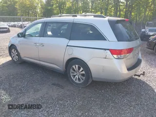 2014 Honda Odyssey EX-L with VIN 5FNRL5H61EB128311, listed as a IAAI auction lot 42334932 with 270,135 mi miles and . Bid and sale history available at DreamBid. Image 3.