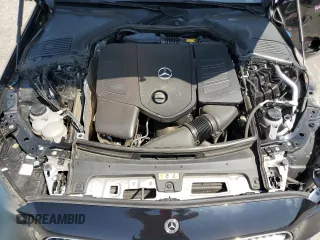 2023 Mercedes-Benz C 300 with VIN W1KAF4GB6PR097993, listed as a Copart auction lot 59393885 with 39,714 mi miles and Salvage title. Bid and sale history available at DreamBid. Image 11.
