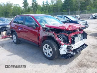 2024 Toyota RAV4 LE with VIN 2T3F1RFVXRW478031, listed as a IAAI auction lot 42273155 with 5,853 mi miles and . Bid and sale history available at DreamBid. Image 1.