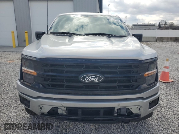 2024 Ford F-150 XLT with VIN 1FTEW3LP1RFB36162, listed as a Copart auction lot 50178285 with 2,118 mi miles and Salvage Title. Bid and sale history available at carsss.com. Image 5.