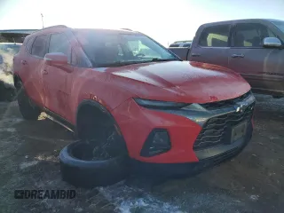 2019 Chevrolet Blazer RS z VIN 3GNKBERS1KS703758, wystawiony jako Copart lot #42084615 z przebiegiem 60 194 mil mil oraz Szkoda całkowita • Salvage title. Historia ofert i sprzedaży dostępna na DreamBid. Obrazek 4.