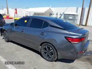 2024 Nissan Sentra SV with VIN 3N1AB8CV6RY273292, listed as a IAAI auction lot 41997489 with 28,521 mi miles and . Bid and sale history available at DreamBid. Image 3.