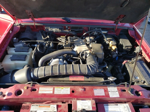 1995 Ford Ranger Splash with VIN 1FTCR14UXSPA93593, listed as a Copart auction lot 81034794 with 156,409 mi miles and Salvage Title. Bid and sale history available at carsss.com. Image 11.