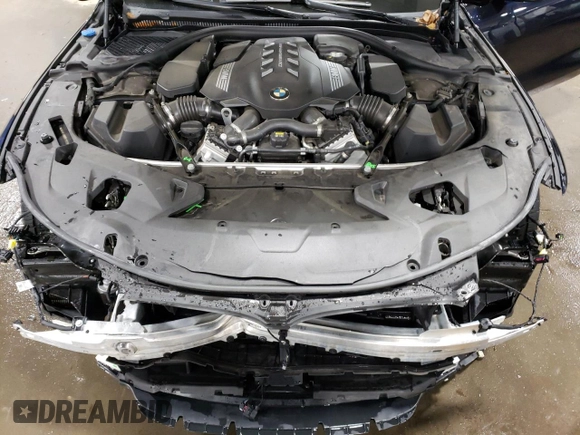2019 BMW 8 Series M850i xDrive with VIN WBABC4C59KBJ35898, listed as a Copart auction lot 78934204 with 35,112 mi miles and Salvage Title. Bid and sale history available at carsss.com. Image 12.