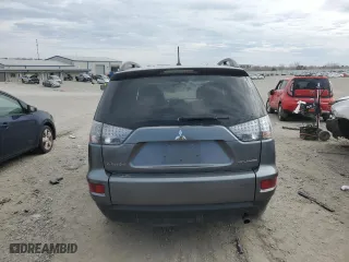 2011 Mitsubishi Outlander SE with VIN JA4AS3AW8BU016892, listed as a Copart auction lot 48128394 with 166,252 mi miles and Salvage Title. Bid and sale history available at carsss.com. Image 6.
