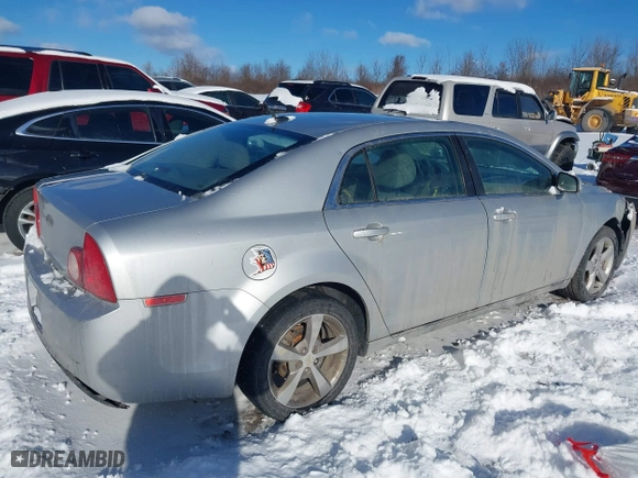 2011 Chevrolet Malibu LT w/1LT with VIN 1G1ZC5E11BF306582, listed as a IAAI auction lot 41747792 with 183,772 mi miles. Bid and sale history available at carsss.com. Image 4.