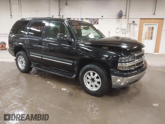 2004 Chevrolet Tahoe Z71 with VIN 1GNEK13T64R100267, listed as a IAAI auction lot 41544388 with 212,525 mi miles and . Bid and sale history available at DreamBid. Image 1.