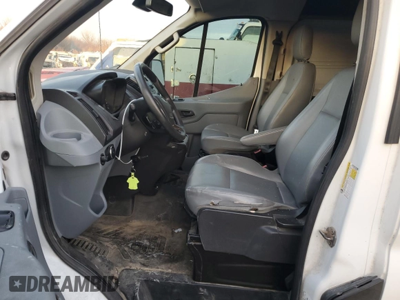 2016 Ford Transit Cargo with VIN 1FTYE1ZM5GKA06617, listed as a Copart auction lot 82596924 with 150,742 mi miles and Salvage Title. Bid and sale history available at carsss.com. Image 7.