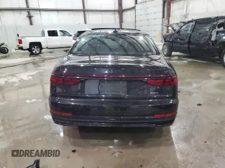 2024 Audi A8 z VIN WAULDAF88RN011314, wystawiony jako Copart lot #44944685 z przebiegiem 5 063 mil mil oraz Szkoda całkowita • Salvage title. Historia ofert i sprzedaży dostępna na DreamBid. Obrazek 6.