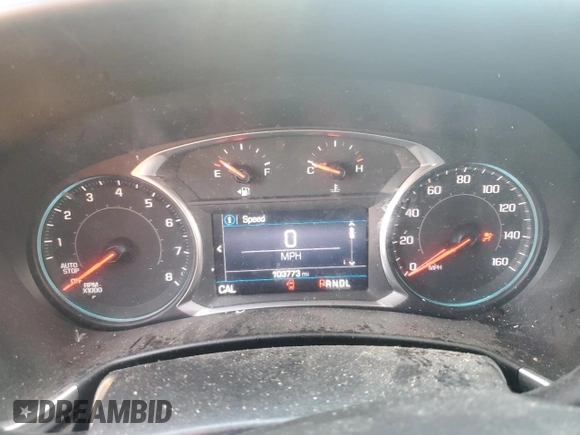 2019 Chevrolet Equinox LT with VIN 2GNAXKEV7K6261627, listed as a Copart auction lot 50802125 with 103,773 mi miles and Salvage Title. Bid and sale history available at carsss.com. Image 9.