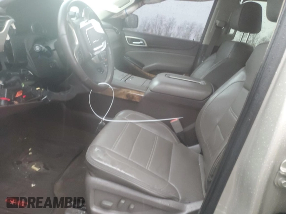 2015 GMC Yukon Denali with VIN 1GKS2CKJ3FR592707, listed as a Copart auction lot 47581575 with 121,326 mi miles and Salvage Title. Bid and sale history available at carsss.com. Image 7.