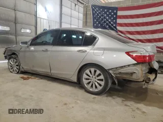 2015 Honda Accord EX-L с VIN 1HGCR2F86FA033827, выставлен на аукционе Copart как лот 89007255 с пробегом 205 834 миль миль и Списание • Salvage title. История ставок и продаж доступна на DreamBid. Изображение 2.