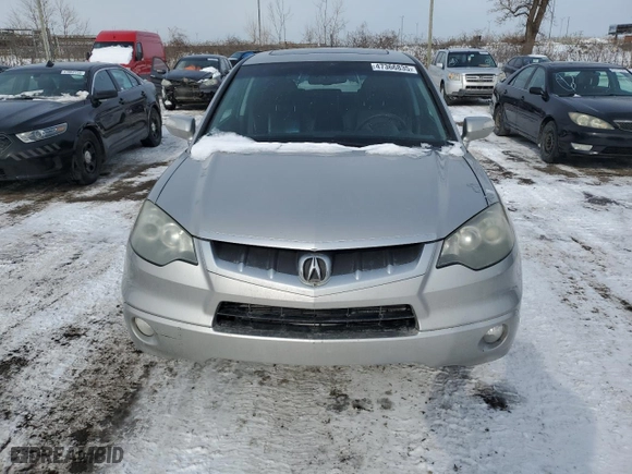 2009 Acura RDX Tech Pkg with VIN 5J8TB18589A801846, listed as a Copart auction lot 47366835 with 246,254 mi miles and Salvage Title. Bid and sale history available at carsss.com. Image 5.
