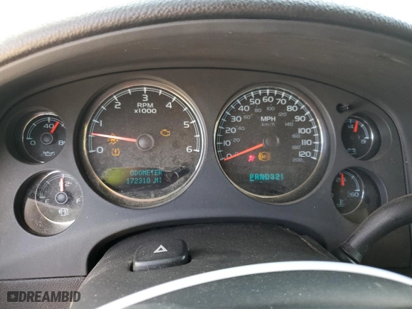 2007 Chevrolet Suburban LTZ with VIN 3GNFK16377G132133, listed as a Copart auction lot 68773094 with 172,310 mi miles and Non Repairable. Bid and sale history available at carsss.com. Image 9.
