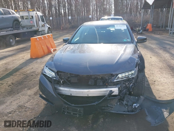 2016 Acura TLX Advance with VIN 19UUB3F7XGA003785, listed as a IAAI auction lot 41704559 with 123,251 mi miles and . Bid and sale history available at DreamBid. Image 13.