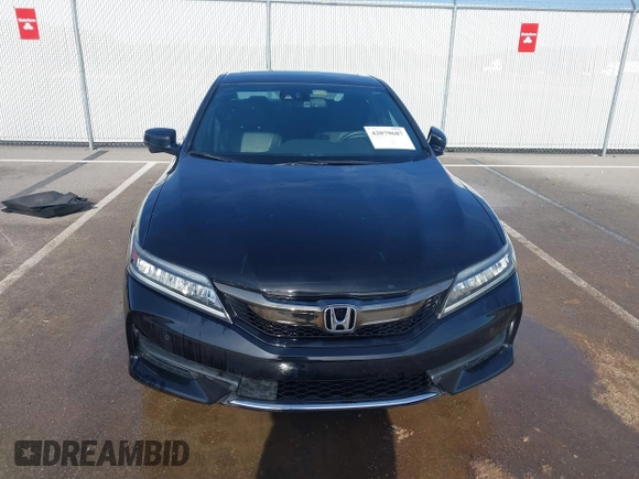 2016 Honda Accord Touring with VIN 1HGCT2B01GA001130, listed as a IAAI auction lot 42079687 with 92,641 mi miles and . Bid and sale history available at DreamBid. Image 13.
