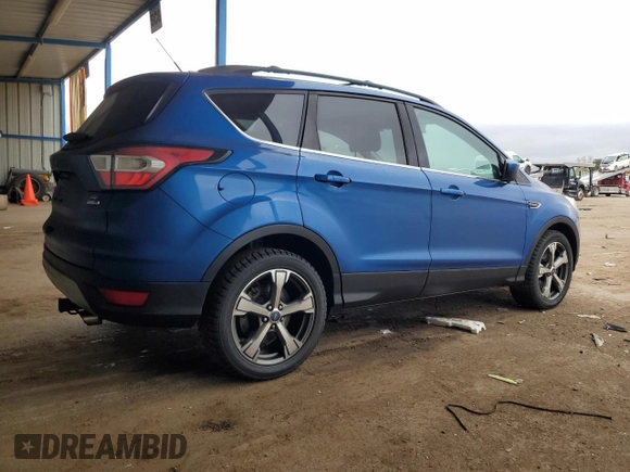 2017 Ford Escape SE with VIN 1FMCU9GD1HUC40205, listed as a Copart auction lot 54778475 with 54,297 mi miles and Clean Title. Bid and sale history available at carsss.com. Image 3.