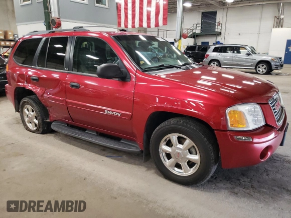 2002 GMC Envoy SLT with VIN 1GKDT13S422297183, listed as a Copart auction lot 51589255 with 84,601 mi miles and Salvage Title. Bid and sale history available at carsss.com. Image 4.