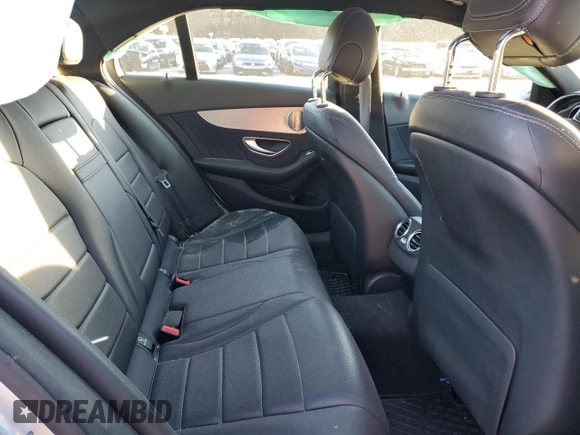 2018 Mercedes-Benz C 300 with VIN 55SWF4KB7JU280340, listed as a Copart auction lot 86372144 with 93,997 mi miles and Salvage Title. Bid and sale history available at DreamBid. Image 11.