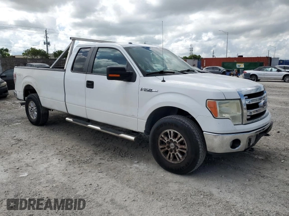 2014 Ford F-150 XL with VIN 1FTVX1EF3EKD85389, listed as a Copart auction lot 64203925 with 314,929 mi miles and Clean title. Bid and sale history available at DreamBid. Image 4.