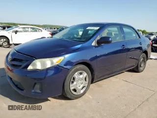 2013 Toyota Corolla L with VIN 5YFBU4EE2DP109547, listed as a Copart auction lot 52616025 with 174,657 mi miles and Salvage Title. Bid and sale history available at carsss.com. Image 1.
