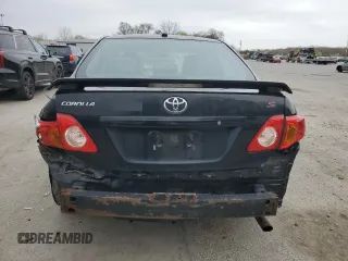 2010 Toyota Corolla with VIN 2T1BU4EE5AC251886, listed as a Copart auction lot 52535295 with 214,074 mi miles and Salvage Title. Bid and sale history available at carsss.com. Image 6.