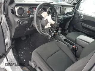 2021 Jeep Wrangler Willys with VIN 1C4HJXAGXMW627523, listed as a Copart auction lot 85927234 with 39,886 mi miles and Salvage title. Bid and sale history available at DreamBid. Image 8.