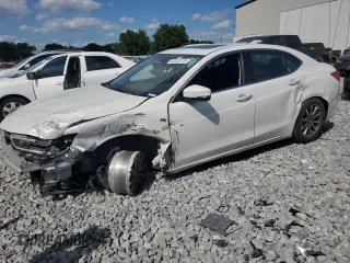2019 Acura TLX with VIN 19UUB1F38KA011085, listed as a Copart auction lot 53578115 with 97,016 mi miles and Non repairable. Bid and sale history available at DreamBid. Image 1.
