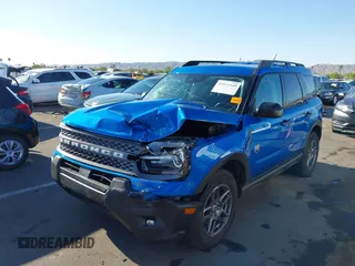 2025 Ford Bronco Sport Big Bend с VIN 3FMCR9BN7SRE51084, выставлен на аукционе IAAI как лот 42552249 с пробегом 4 198 миль миль и . История ставок и продаж доступна на DreamBid. Изображение 6.