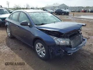 2014 Chevrolet Cruze LS with VIN 1G1PA5SH4E7148929, listed as a IAAI auction lot 41995641 with 176,229 mi miles and . Bid and sale history available at DreamBid. Image 1.
