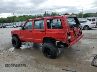 1999 Jeep Cherokee Sport with VIN 1J4FF68S1XL522902, listed as a Copart auction lot 55947745 with 212,357 mi miles and Non repairable. Bid and sale history available at DreamBid. Image 2.