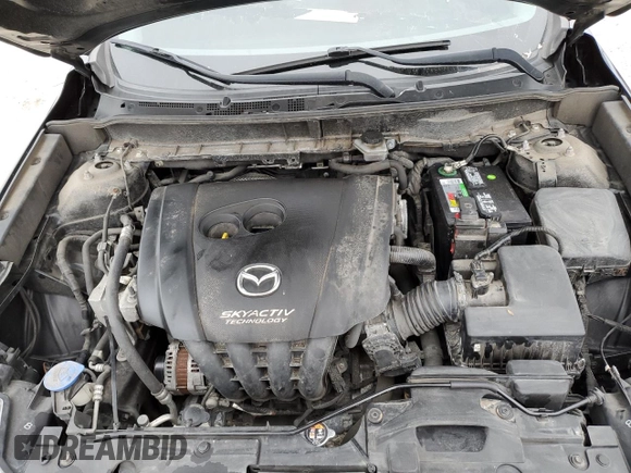 2017 Mazda CX-3 Sport with VIN JM1DKDB74H0164750, listed as a Copart auction lot 41826755 with 141,122 mi miles and Salvage Title. Bid and sale history available at carsss.com. Image 12.