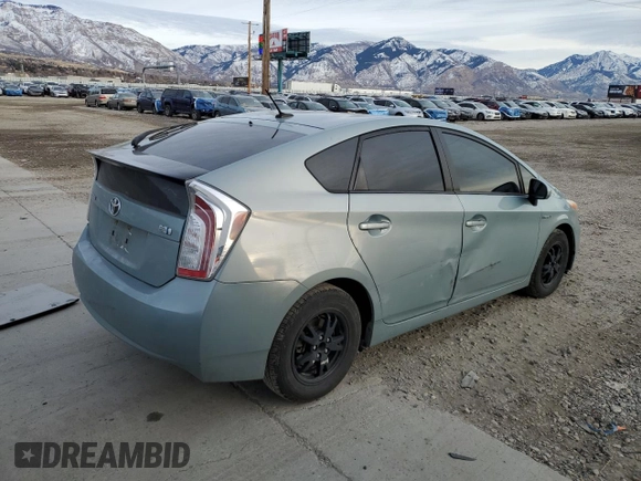 2014 Toyota Prius Four with VIN JTDKN3DU2E1764913, listed as a Copart auction lot 85496434 with 118,359 mi miles and Salvage Title. Bid and sale history available at carsss.com. Image 3.