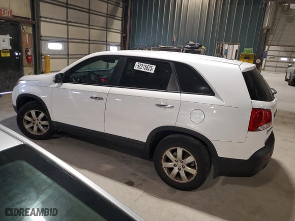 2011 Kia Sorento LX with VIN 5XYKT3A18BG177790, listed as a Copart auction lot 52215625 with 103,185 mi miles and Clean Title. Bid and sale history available at carsss.com. Image 2.