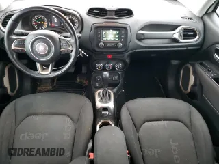 2015 Jeep Renegade Latitude with VIN ZACCJBBT2FPC17663, listed as a Copart auction lot 50494695 with 143,303 mi miles and Salvage Title. Bid and sale history available at carsss.com. Image 8.