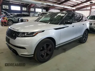 2018 Land Rover Range Rover Velar S z VIN SALYB2RX0JA707063, wystawiony jako Copart lot #59955375 z przebiegiem 131 380 mil mil oraz Czysty tytuł • Clean title. Historia ofert i sprzedaży dostępna na DreamBid. Obrazek 1.