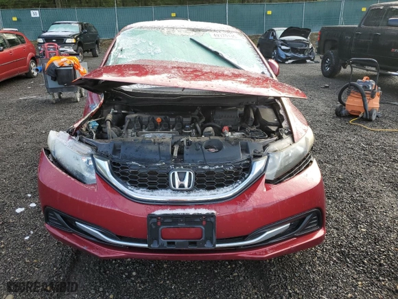 2014 Honda Civic Sedan LX with VIN 19XFB2F5XEE244028, listed as a Copart auction lot 49170145 with 63,213 mi miles and Salvage Title. Bid and sale history available at carsss.com. Image 5.