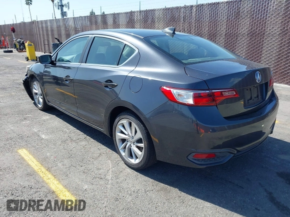 2016 Acura ILX w/Premium Pkg with VIN 19UDE2F73GA010000, listed as a IAAI auction lot 41973710 with 108,967 mi miles. Bid and sale history available at carsss.com. Image 3.