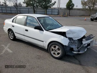 1998 Honda Civic DX with VIN 2HGEJ6624WH528497, listed as a Copart auction lot 83231964 with 132,637 mi miles and Salvage Title. Bid and sale history available at DreamBid. Image 4.
