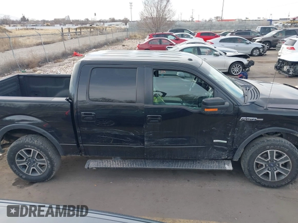 2013 Ford F-150 XL with VIN 1FTFW1ET4DFB66722, listed as a IAAI auction lot 41691976 with 160,634 mi miles. Bid and sale history available at carsss.com. Image 13.